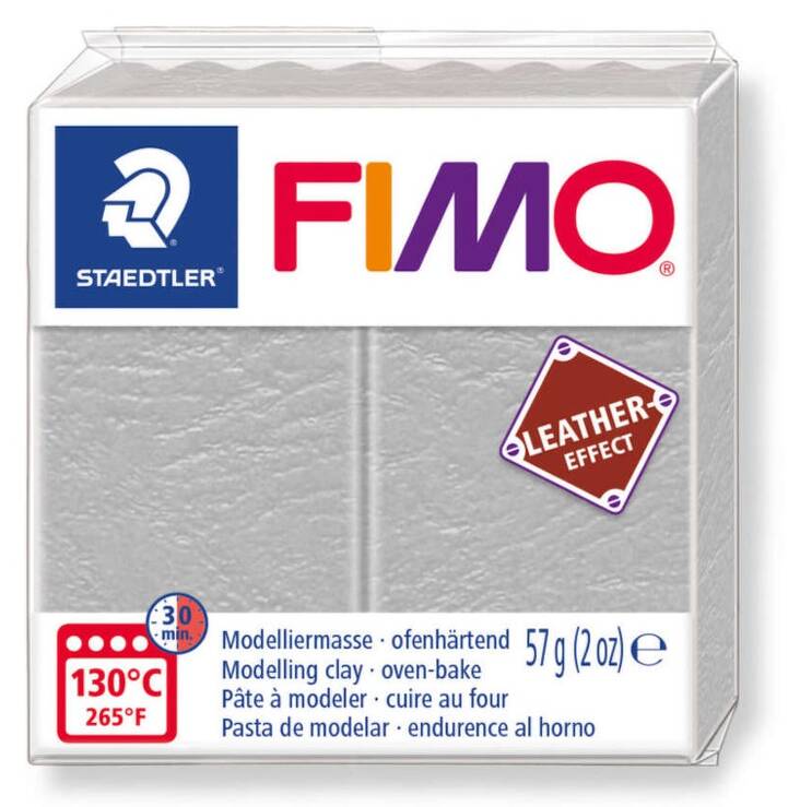 Muovailuvaha nahkaefekti FIMO 57g - Askartelutarvikkeet - 159864 - 1