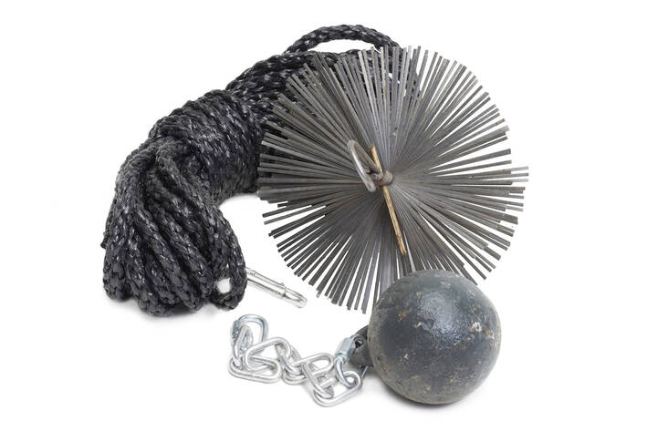 Nuohous-setti 3-os 150mm harja - Kiinteistövarusteet  - 139404 - 1