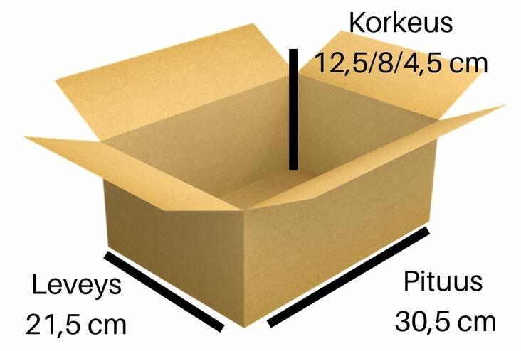 Pahvilaatikko A4/3A - Pahvilaatikot - 126704 - 1