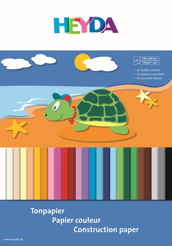 Paperilehtiö 24x34cm 130g - Askartelutarvikkeet/kartongit - 137474 - 1