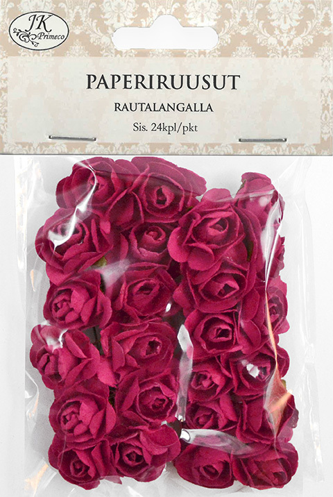 Paperiruusu 24kpl/pss - Askartelutarvikkeet - 157794 - 1