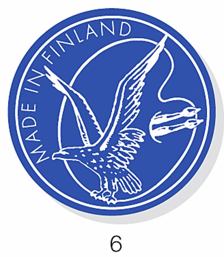 Peitevärinappi nro 06 WENNSTRÖM - Vesi- ja peitevärit sekä siveltimet - 102684 - 1