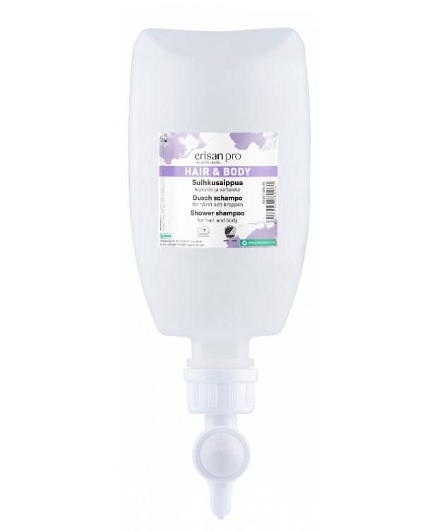 Suihkusaippua 400ml ERISAN Hair & Body - Käsien ja vartalonpesu - 175994 - 1