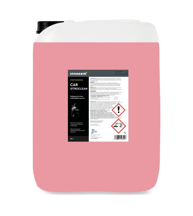Tehopesuaine 20L INNOKEM Sitroclean - Rasvan ja pinttyneen lian poistoaineet - 166624 - 1