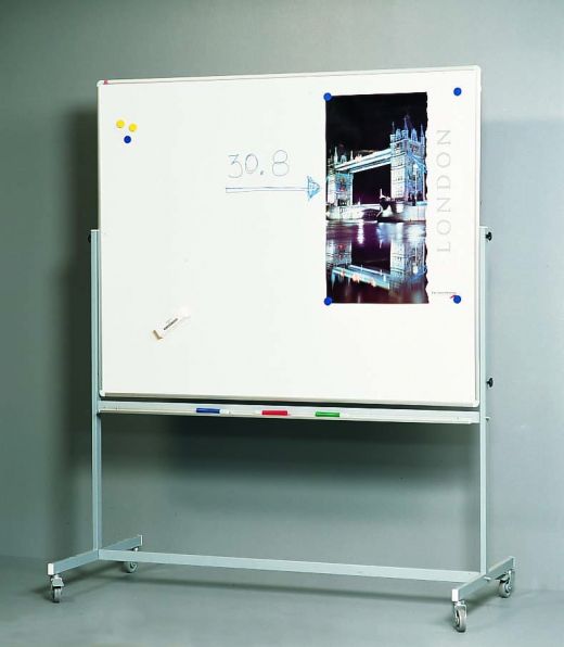 Valkotaulu 101x121cm jalustalla TK-Team - Valko- ja ilmoitustaulut - 130234 - 1