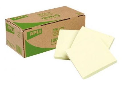 Viestilappu 75x75mm APLI EKO - Viestilaput ja telineet - 158974 - 1