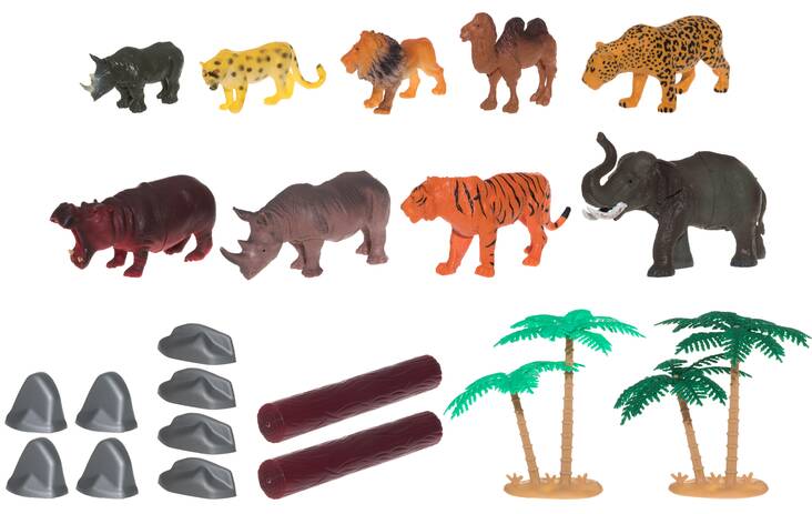 Villieläimet 22 osaa - Lelut - 163714 - 1