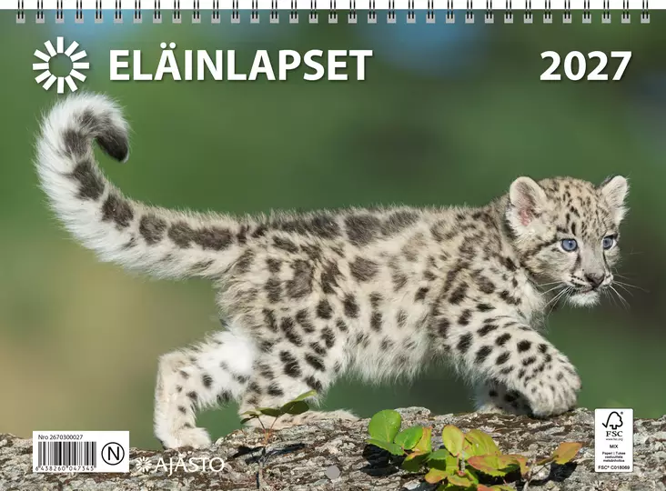 Eläinlapset - Seinäkalenterit - 189454 - 1
