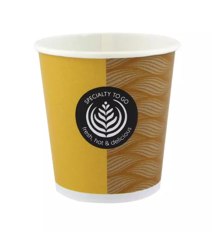 Kahvikuppi 100ml HUHTAMÄKI Coffee to go - Kertakäyttömukit ja niiden kannet - 176924 - 2