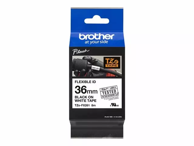 Tarranauha BROTHER 36mmx8m TZe-FX261 - Tarranauhat Brother - 182204 - 1