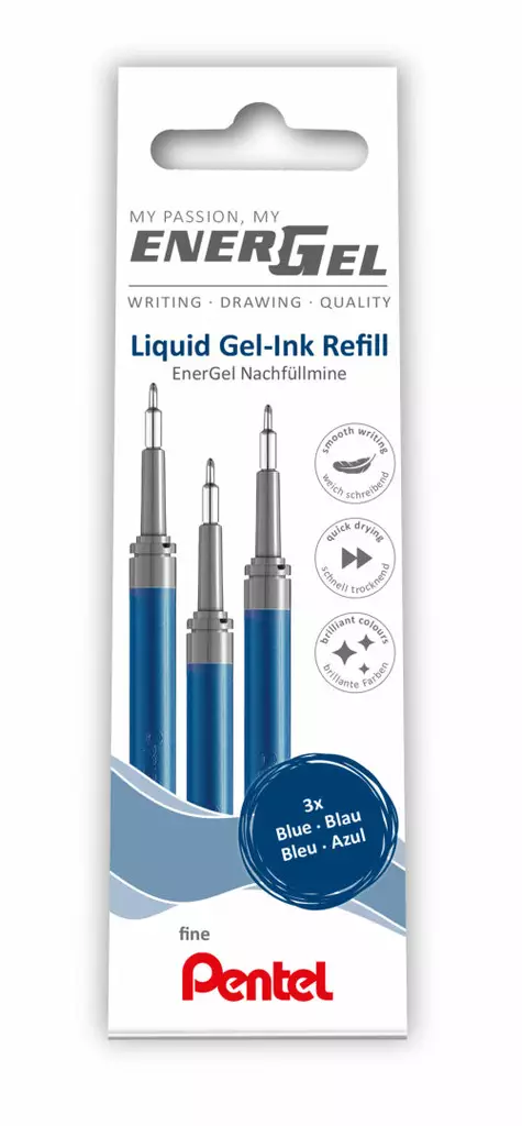 Geelikynän säiliö 0,5mm PENTEL Energel - Geelikynät - 183654 - 1