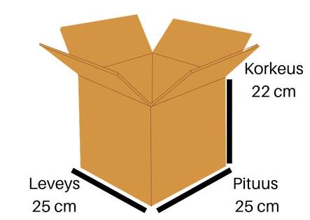 Pahvilaatikko nro 2 - Pahvilaatikot - 121185 - 1