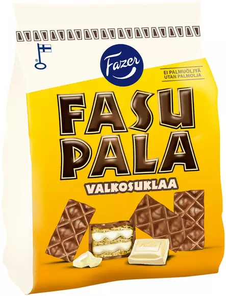 Keksi Fasupala Valkosuklaa 199g FAZER - Keksit - 189735 - 1