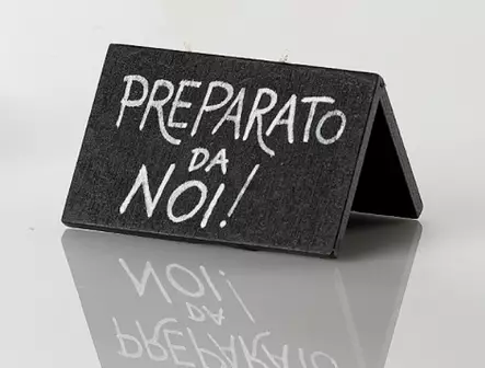 Kyltti 5x7,5cm liitutaulu - Muut kattaustarvikkeet - 181695 - 1