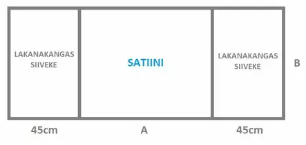 Liukulakana 100x170cm - Vuoteensuojat - 186965 - 2
