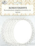 Koristekehys soikea 5kpl/pss - Askartelutarvikkeet - 149005 - 1