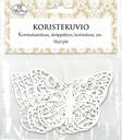 Koristekuvio perhonen 5kpl/pkt - Askartelutarvikkeet - 158645 - 1