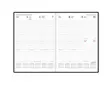 Futura Vip A4, musta - Pöytäkalenterit - 185265 - 2