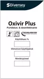 Käyttöliuosetiketti DIVERSEY Oxivir Plus - Käyttöliouspullot ja -etiketit - 187275 - 1