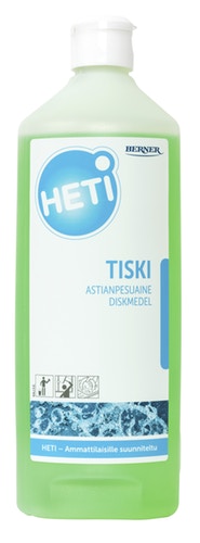 Astianpesuaine 1L HETI Tiski - Astianpesuaineet ja keittiön puhtaus - 139655 - 1