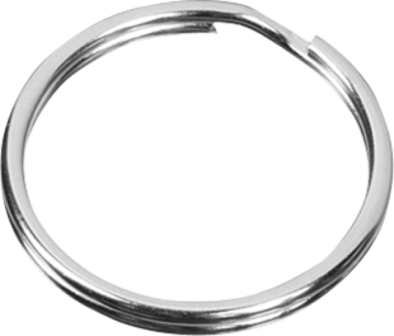 Avainrengas 20mm, hopea - Askartelutarvikkeet - 140785 - 1