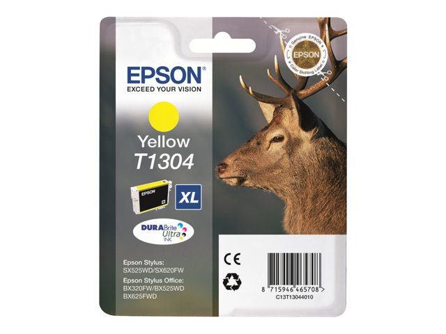 EPSON T1304 XL mustesuihku - Mustesuihkuvärit Epson - 154535 - 1