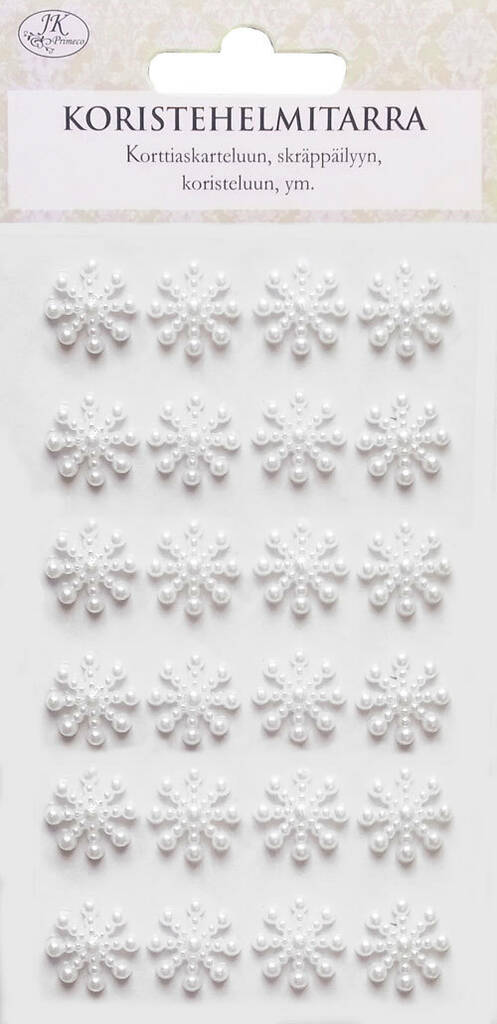 Helmitarra lumihiutale - Tarrat ja tarrakirjat - 149015 - 1