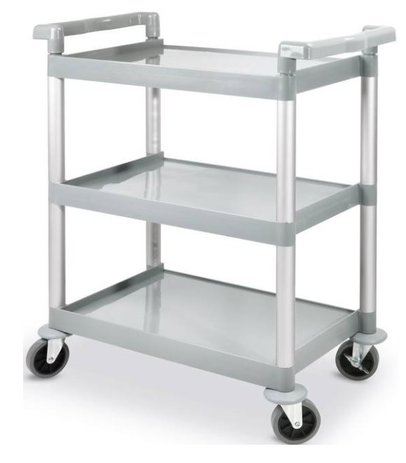 Hyllyvaunu 3 hyllyllä HENDI - Muut keittiö- ja taloustarvikkeet - 163145 - 1