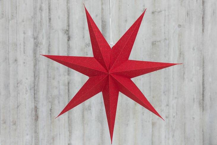 Paperitähti 75cm FINNLUMOR - Kausikoristeet - 172015 - 1