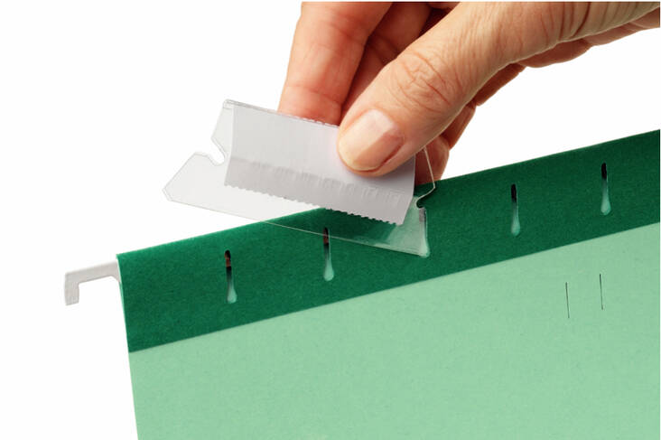 Riippukansion otsakepidin PENDAFLEX PLUS - Riippukansiot ja tarvikkeet - 112245 - 1