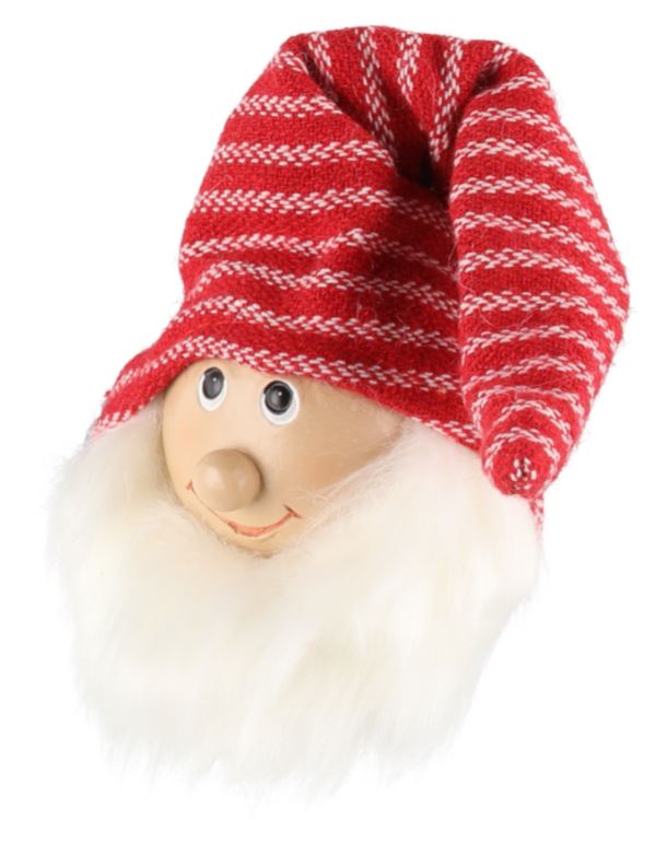 Tonttu iloinen 15cm WINTERIA - Kausikoristeet - 169095 - 1