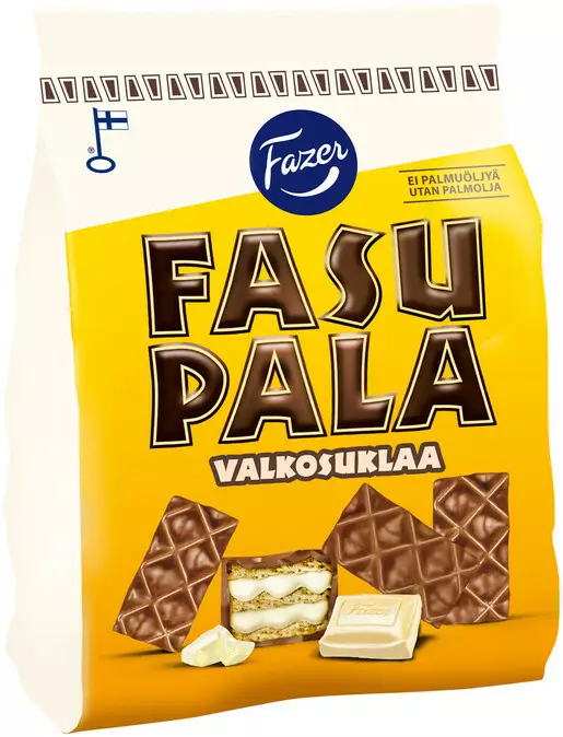 Keksi Fasupala Valkosuklaa 199g FAZER - Keksit - 189735 - 1