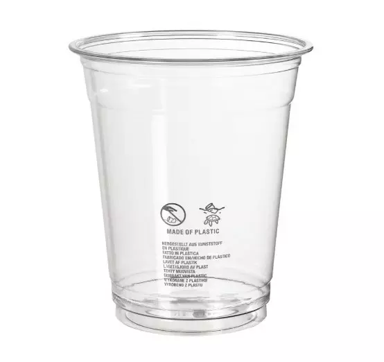 Muovimuki 360ml DUNI Crystal - Kertakäyttömukit ja niiden kannet - 161015 - 1