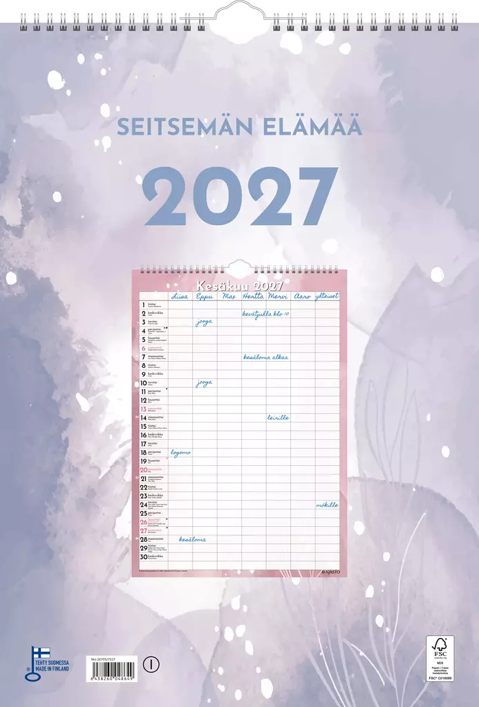 Seitsemän elämää - Seinäkalenterit - 189465 - 1