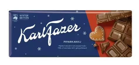 Suklaalevy 200g Karl Fazer Winter - Makeiset - 186255 - 1