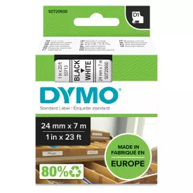 Tarranauha DYMO 24mmx7m 53713 - Tarra- ja kohokirjoitinteipit Dymo - 109885 - 1