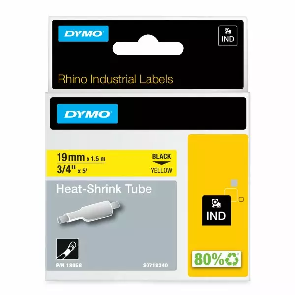 Tarranauha DYMO Rhino 19mm 18058 - Tarra- ja kohokirjoitinteipit Dymo - 117345 - 1