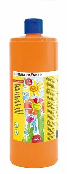 Valmisväri 1000ml EBENHARD FABER - Sormivärit ja valmisvärit - 188295 - 1