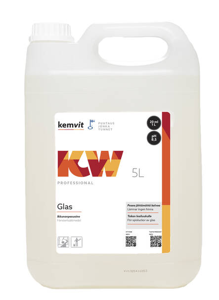 Puhdistusaine 5L KW Glas - Lasi ja peili - 156686 - 1