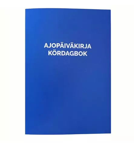 Ajopäiväkirja A5/187 KARTO - Lomakkeet - 112406 - 1