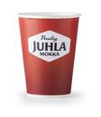 Kahvikuppi 250ml HUHTAMÄKI Juhla Mokka - Kertakäyttömukit ja niiden kannet - 156966 - 1