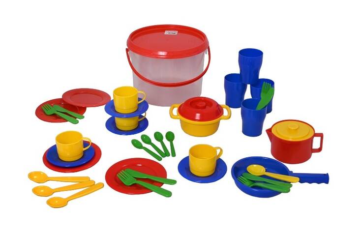 Astiastosetti Iso 39-osaa PLASTO - Lelut - 174306 - 1