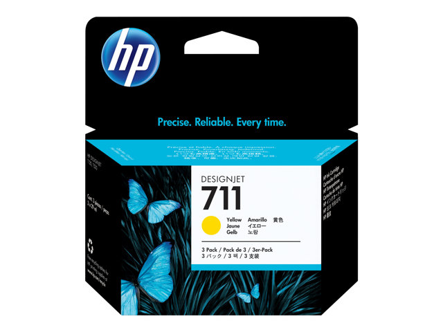 HP 711 CZ136A mustesuihku - Mustesuihkuvärit HP - 133396 - 1