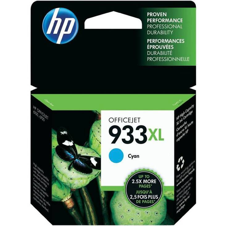 HP 933XL CN054AE mustesuihku - Mustesuihkuvärit HP - 131216 - 1