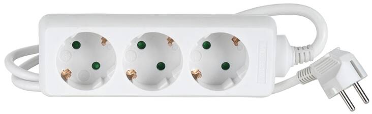 Jatkojohto 3-os AIRAM 1,5m - Kaapelit ja kaapelikourut, jatkojohdot - 134596 - 1