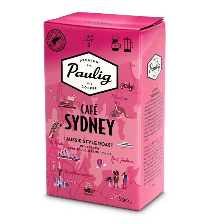 Kahvi 500g PAULIG Sydney - Kahvit, teet ja kaakaot - 176356 - 1
