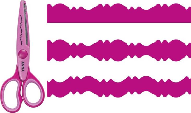 Kuviosakset 16cm Anna - Askartelutarvikkeet - 137626 - 1