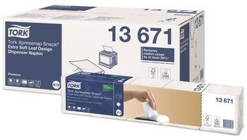 Lautasliina 21,3x21,6cm TORK Premium - Servietit ja lautasliinat - 159136 - 1