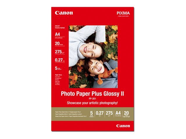 Photopaperi CANON PP-201 A4 Glossy - Valokuvapaperit - 144866 - 1