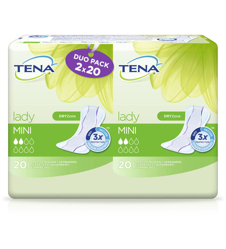 Pikkuhousunsuoja TENA Lady Mini - Inkontinenssisuojat ja terveyssiteet - 150856 - 1